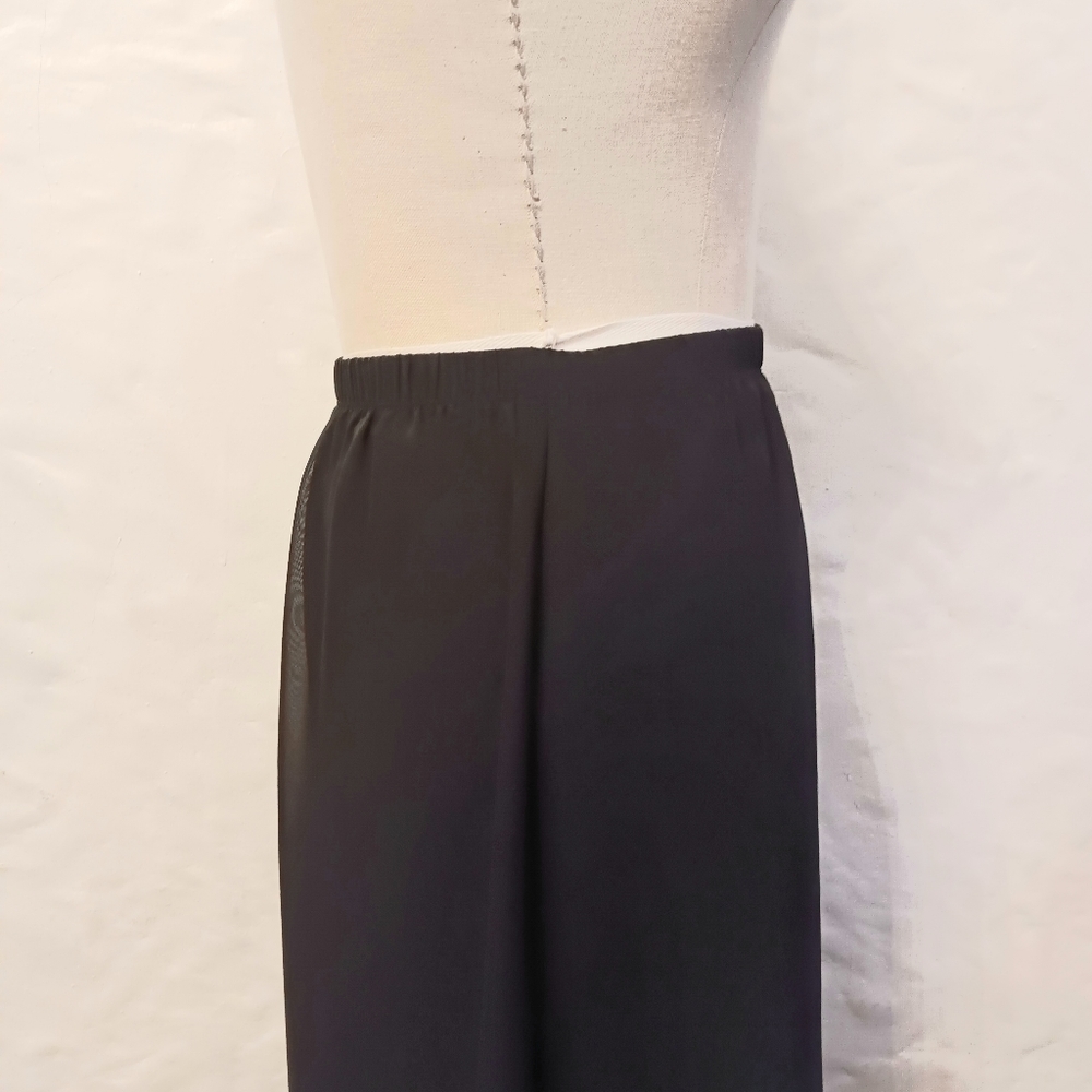 Mossimo sheer black maxi skirt with shorter black lining. Medium. - Picture 5 of 8